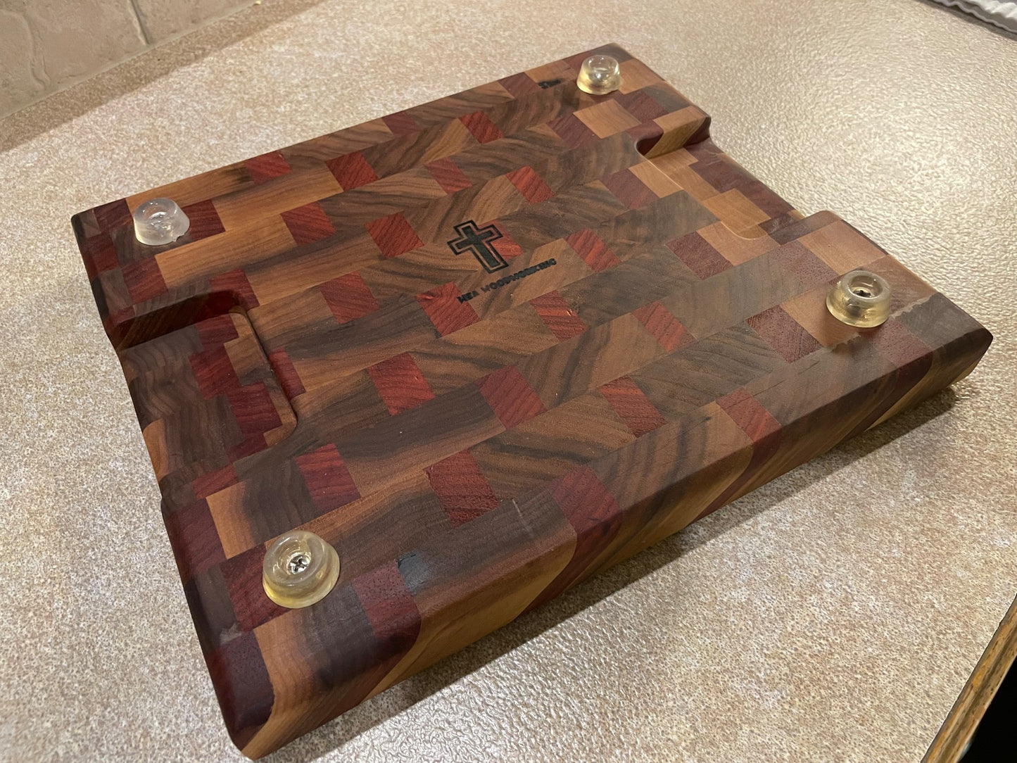 Beautiful, handmade, hardwood, custom, cutting boards, add handholds and feet, unique designs