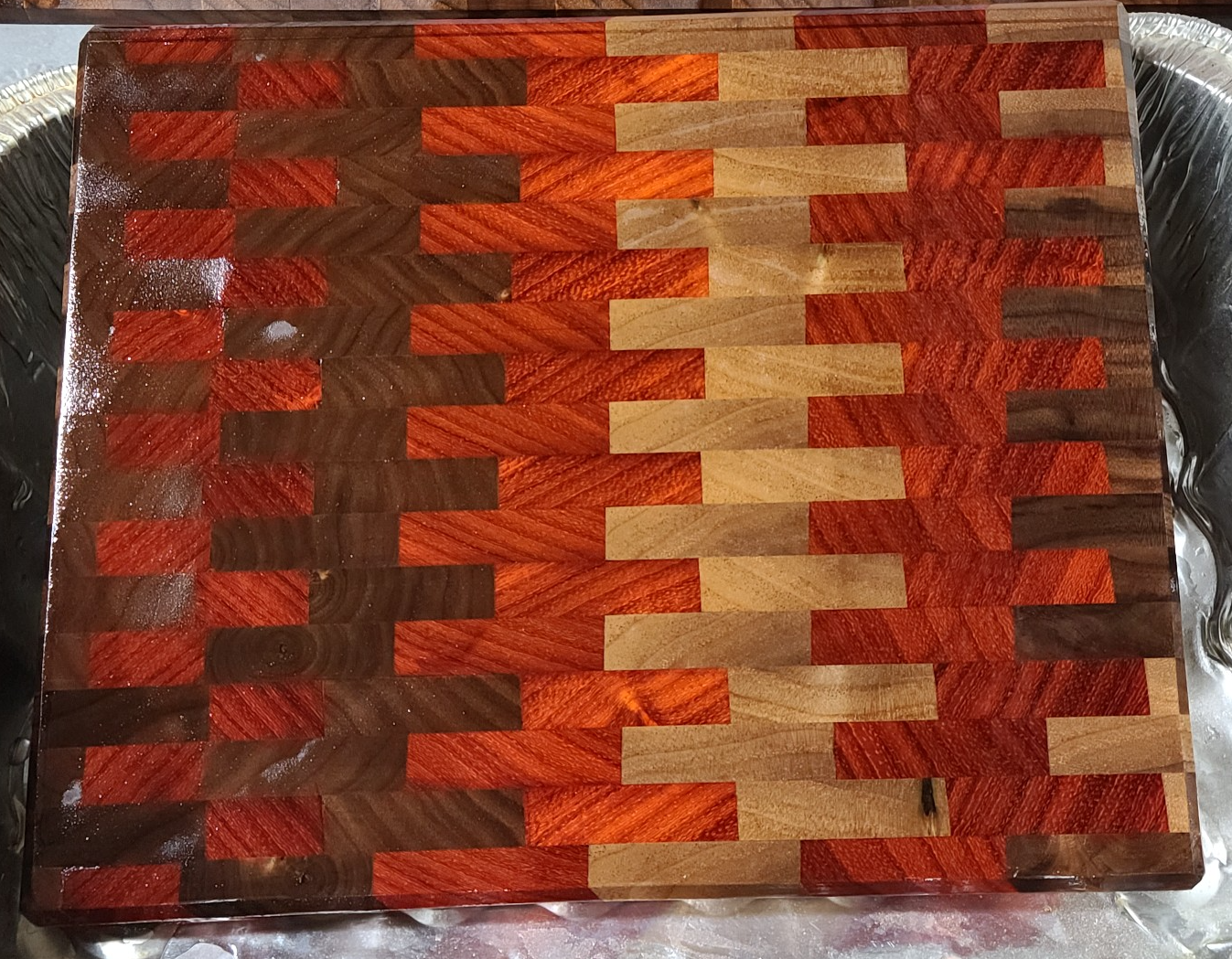 Beautiful, handmade, hardwood, custom cutting board, unique designs